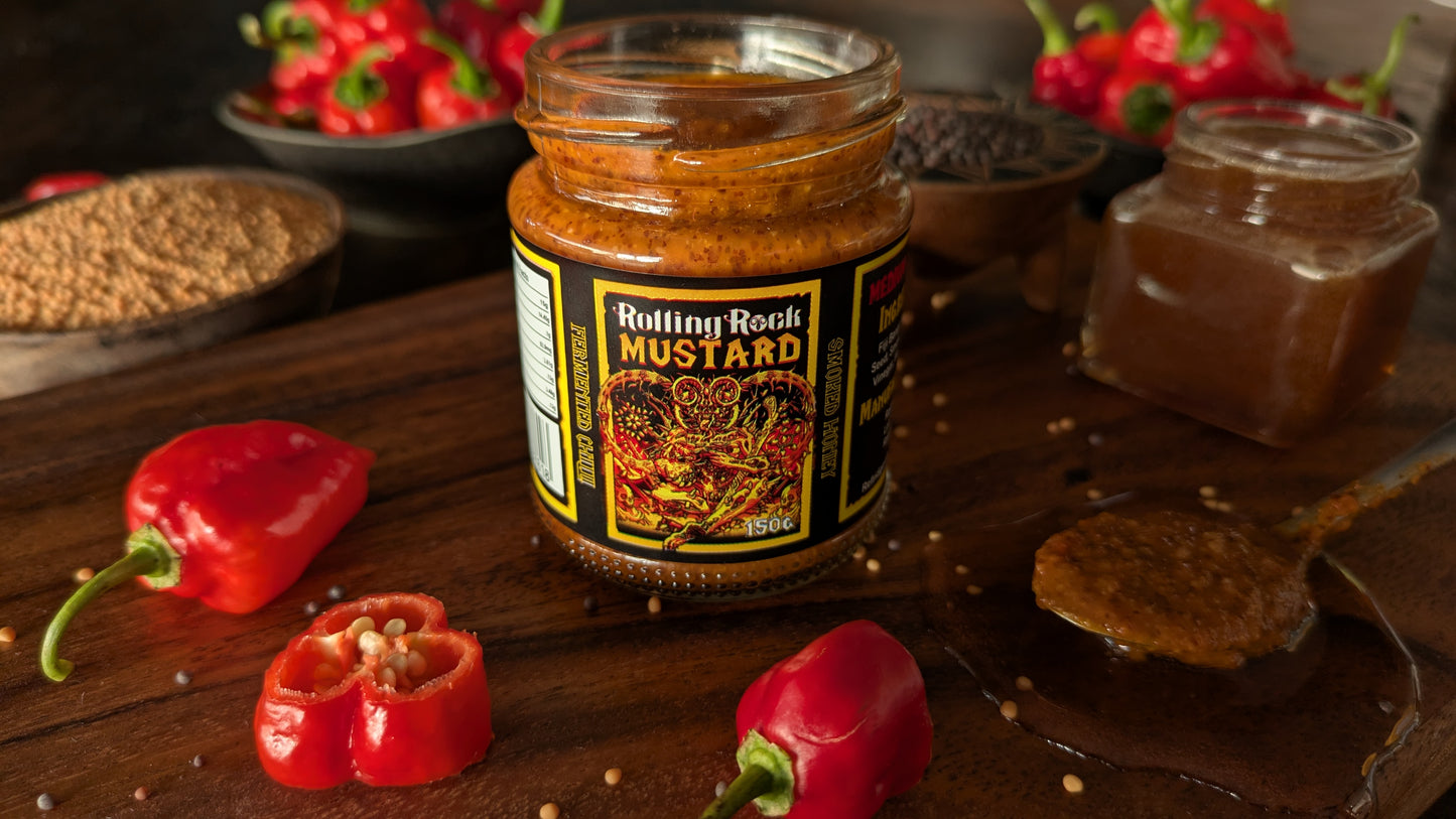 ローリングロック マスタード