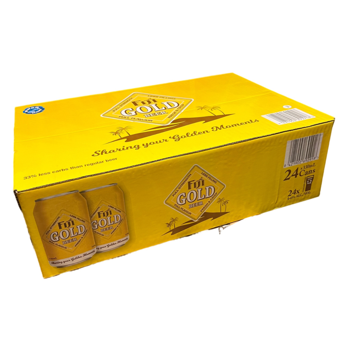 フィジーゴールドビール(缶)1ケース/24本