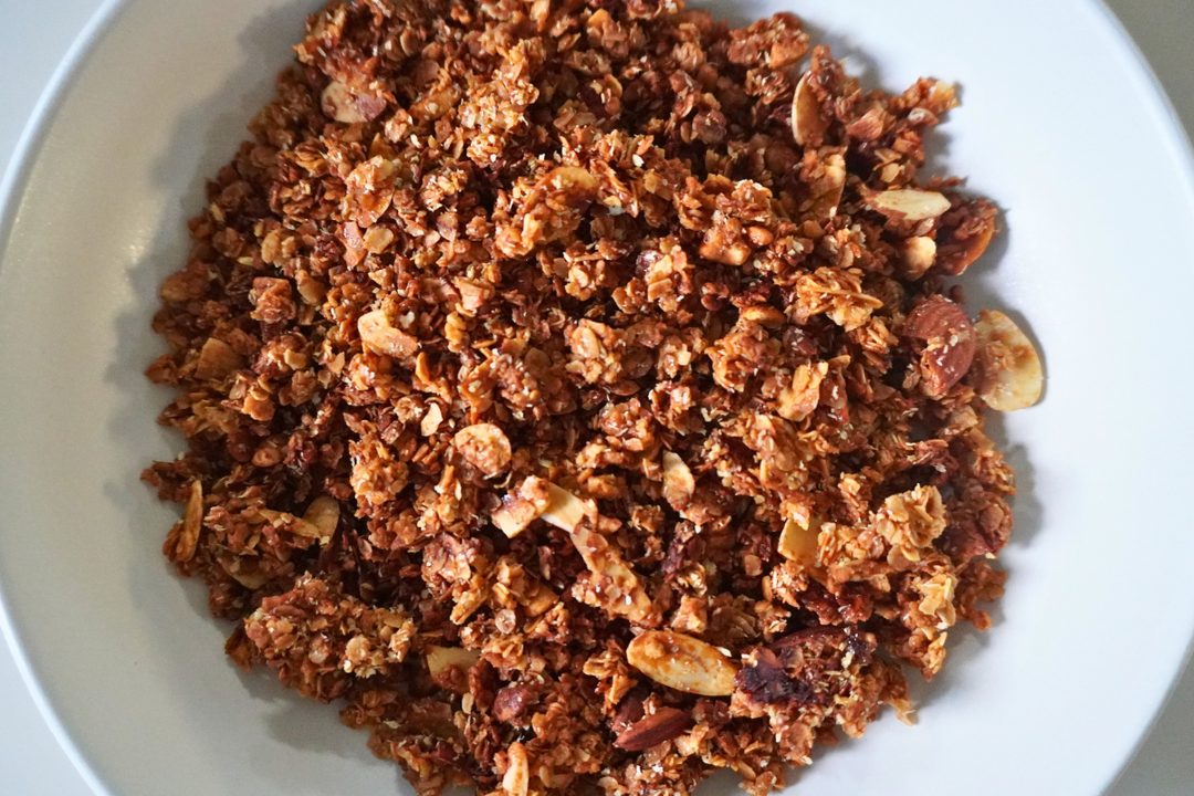 Homemade Wellness Granola with Island Honey & Coconut (Sugar-Free)
