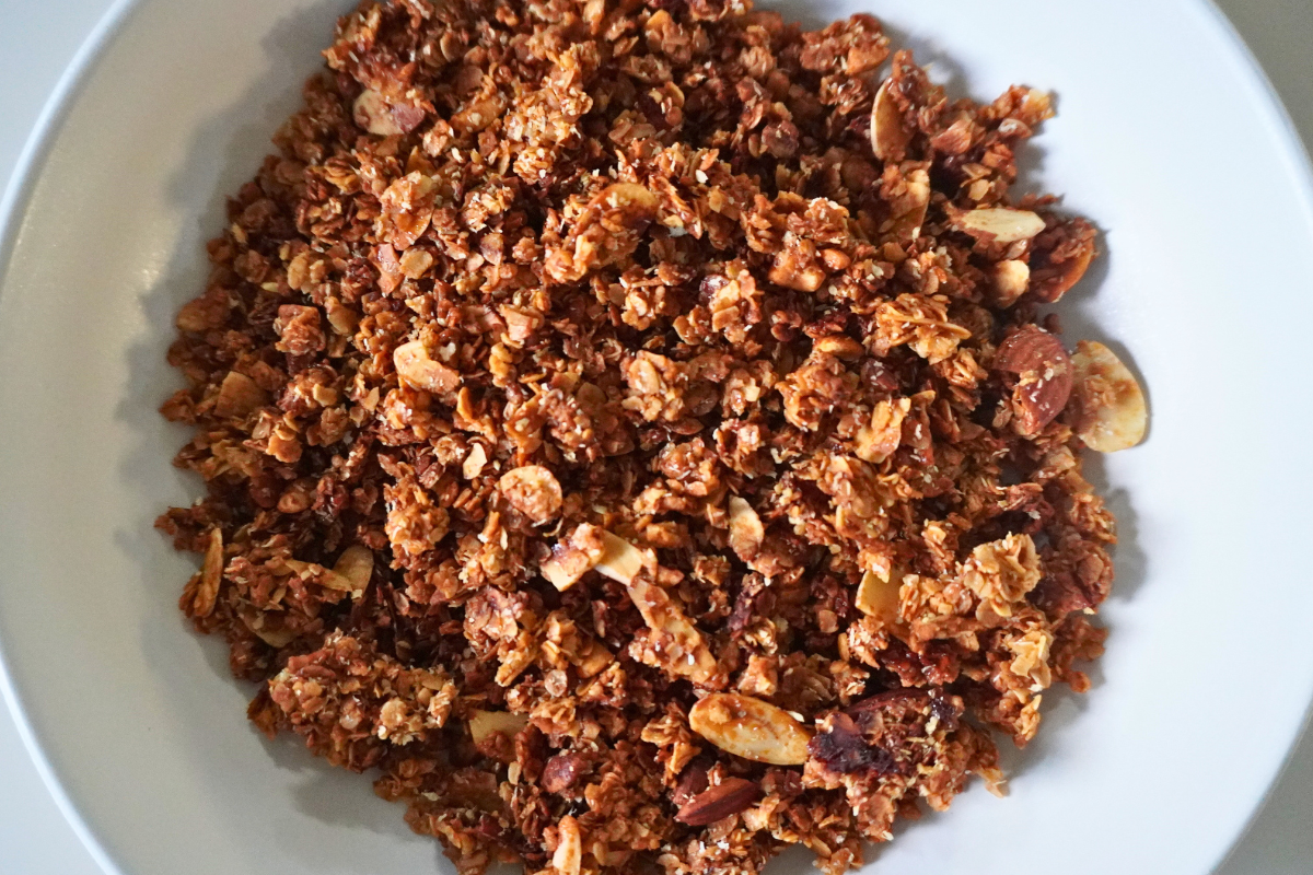 Homemade Wellness Granola with Island Honey & Coconut (Sugar-Free)