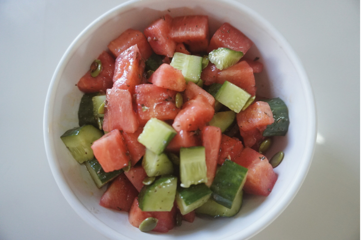 A Refreshing Watermelon Salad from Fiji